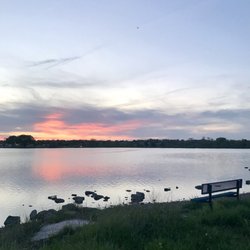 Oak Lake Park - Sounds of water gently lapping while watching the sunset. Great way to end your night!