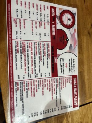 Menu photo 2 The Sushi Spot Eugene, OR