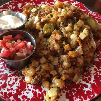 Rising Son - Hashed out with pico and sour cream on the side - Southern Near Me - Avondale Estates, Georgia Rising Son - Hashed out with pico and sour cream on the side - Southern Near Me - Avondale Estates, Georgia