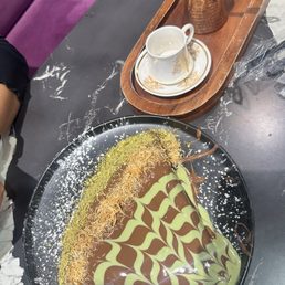 Dubai crepe and the