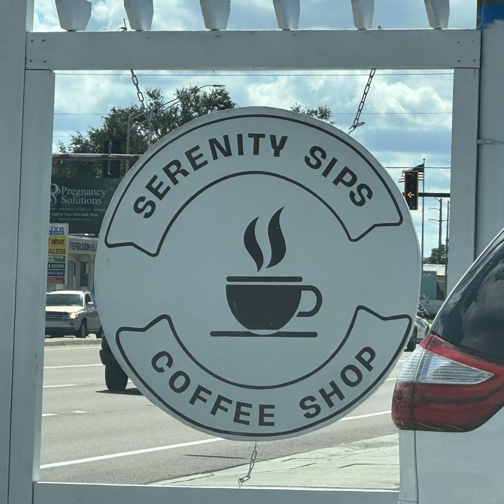 Serenity Sips - Coffee shops sign - Coffee & Tea Near Me - Venice, Florida