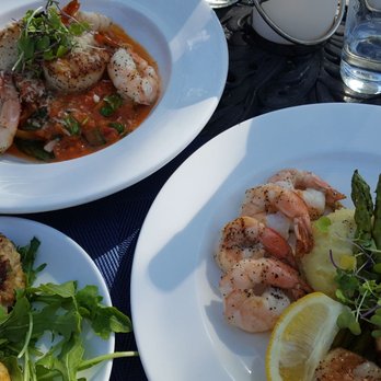 The Boathouse - Broiled seafood combo & shrimp/pasta - Seafood Near Me - Midlothian, Virginia