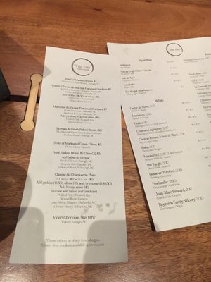 Menu photo 4 Vita Vite Midtown Raleigh, NC