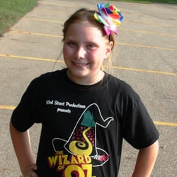 Sisters In Ink - The Mayor on Munchkinland in her show shirt
