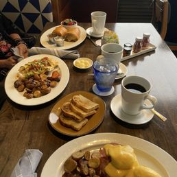 Assorted breakfasts Assorted breakfasts