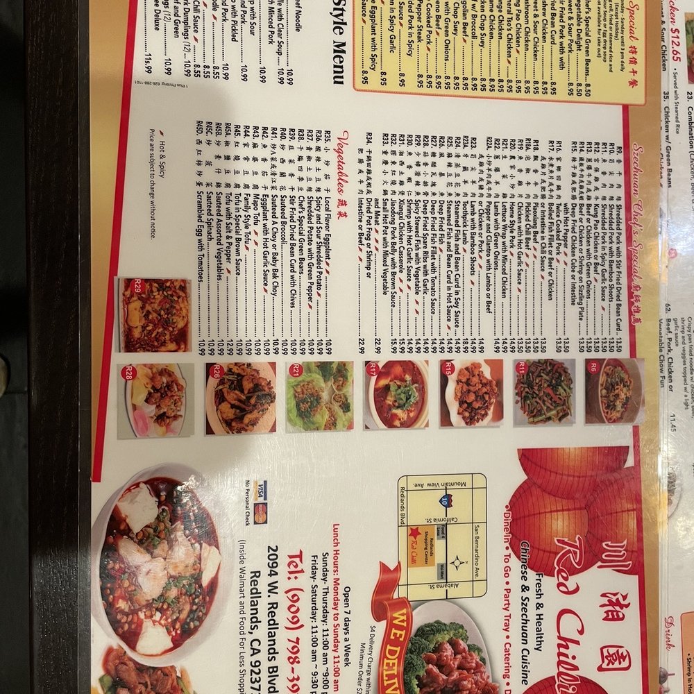 Red Chilli - Menu - Chinese Near Me - Redlands, California Red Chilli - Menu - Chinese Near Me - Redlands, California