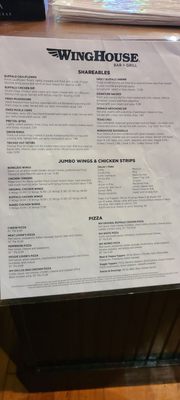 Menu photo 4 WingHouse Bar & Grill - Clearwater Clearwater, FL Menu photo 4 WingHouse Bar & Grill - Clearwater Clearwater, FL