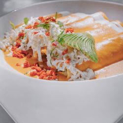 Hacienda la Laborcilla - Enchilada con salsa chipotle