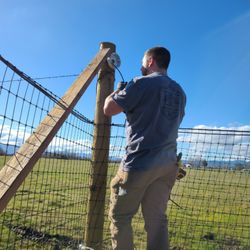 Rogue Valley Security - 4 acres with wired cameras on 8 posts