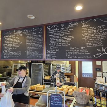 Rising Creek Bakery - The menu board. - Bakeries Near Me - Morgantown, West Virginia Rising Creek Bakery - The menu board. - Bakeries Near Me - Morgantown, West Virginia