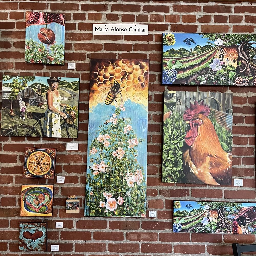 Brickhouse Coffee - Gorgeous art - Coffee & Tea Near Me - Willits, California