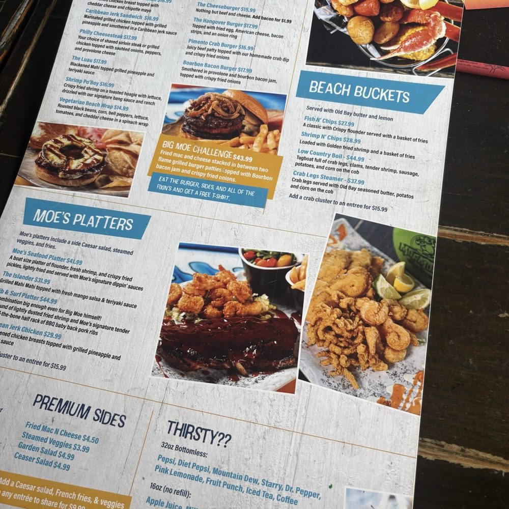 Moe Moons - New American Near Me - Myrtle Beach, South Carolina