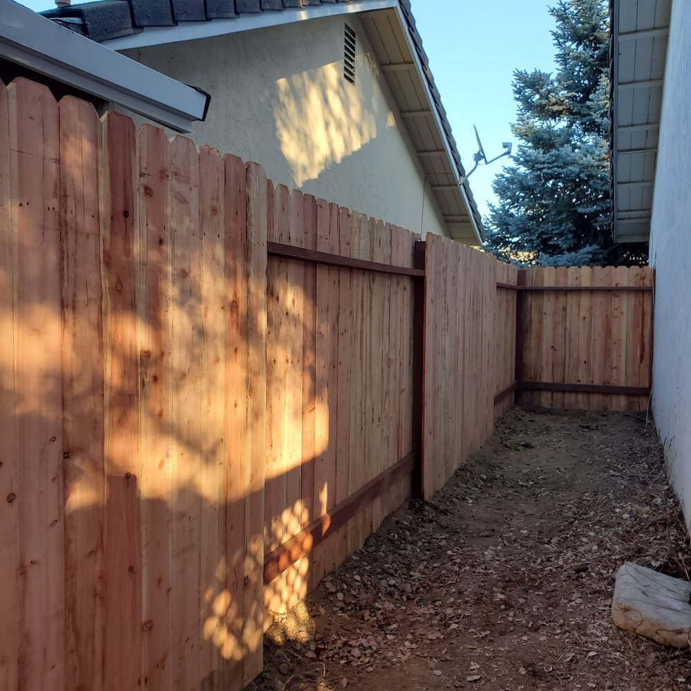 Dan's Construction Sacramento - Our brand new beautiful fence! - Fences & Gates Near Me - Elk Grove, California Dan's Construction Sacramento - Our brand new beautiful fence! - Fences & Gates Near Me - Elk Grove, California
