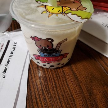 MooMooChaa - Stubby cup Jasmine Milk Tea - Bubble Tea Near Me - New York, New York MooMooChaa - Stubby cup Jasmine Milk Tea - Bubble Tea Near Me - New York, New York