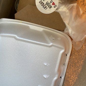 Chef's Kitchen To-Go - The takeout order comes in elegant packaging, including a glove to keep your fingers clean when eating the spicy wings! - Korean Near Me - Moreno Valley, California Chef's Kitchen To-Go - The takeout order comes in elegant packaging, including a glove to keep your fingers clean when eating the spicy wings! - Korean Near Me - Moreno Valley, California