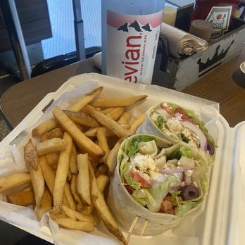Queen City Kitchen - Delicious fresh chicken wrap and fries - American Near Me - Buffalo, New York
