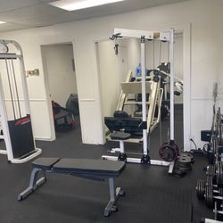 Private Personal Training - Private training area. Efficient and effective circuit weight training for all fitness levels