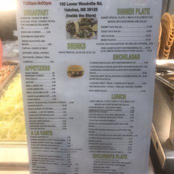 Albertos Taqueria - Menu - Tacos Near Me - Natchez, Mississippi Albertos Taqueria - Menu - Tacos Near Me - Natchez, Mississippi