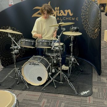 Guitar Center - Unveiling new Zildjian Alchem-e Julien Fiore! - Musical Instruments & Teachers Near Me - Pasadena, California