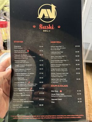 Menu photo 2 Mj Sushi Danville, CA