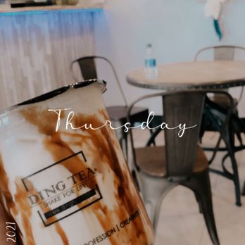 Ding Tea - Brown sugar boba (Bellaire) - Coffee & Tea Near Me - Katy, Texas