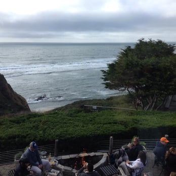 Moss Beach Distillery - The view from our window seats inside. - Seafood Near Me - Moss Beach, California