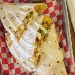 a plate of quesadillas and a bowl of salsa