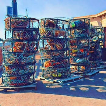 Trinidad Pier - Crabbing baskets - Landmarks & Historical Buildings Near Me - Trinidad, California