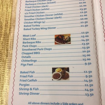 Mitchell's Soul Food - Menu March 2019 - Southern Near Me - Brooklyn, New York Mitchell's Soul Food - Menu March 2019 - Southern Near Me - Brooklyn, New York