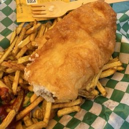 Whitefish and chips yum Whitefish and chips yum