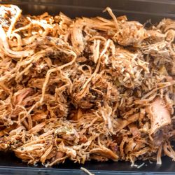 Bashful Bandit Barbecue - Green Chile Pulled Pork