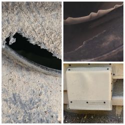 Diamond Rodent Proofing - Chewed open