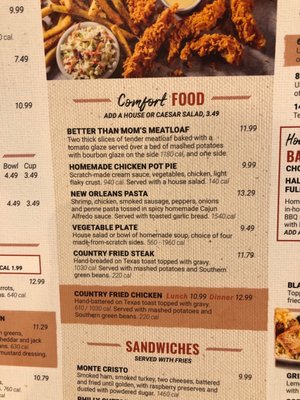 Menu photo 4 Cheddar's Scratch Kitchen Tampa, FL