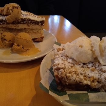 Chrusciki Bakery - Dessert nightcap with the hubbs. Tiramisu with coffee gelato, and apple crisp with sea salt caramel gelato. - Bakeries Near Me - Depew, New York