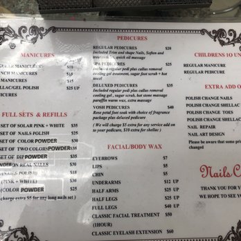 Nails Couture - Menu - Nail Salons Near Me - Houston, Texas