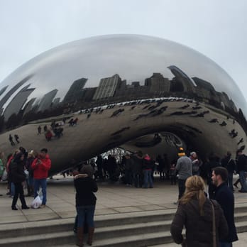 Cloud Gate - The bean! - Public Art Near Me - Chicago, Illinois