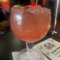 The Crab Boil Atlanta - Strawberry watermelon Rita