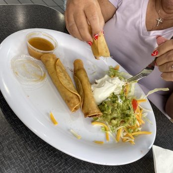 Victory Diner - Chicken Taquitos! - Burgers Near Me - Orange, California