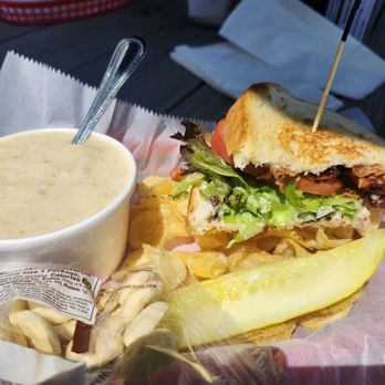 Gilbert's Chowder House - Clam chowder and blt - Seafood Near Me - Portland, Maine Gilbert's Chowder House - Clam chowder and blt - Seafood Near Me - Portland, Maine