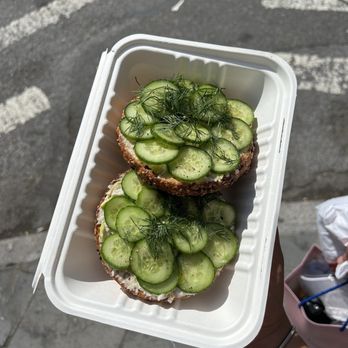 Apollo Bagels - Whitefish on everything bagel - Bagels Near Me - New York, New York
