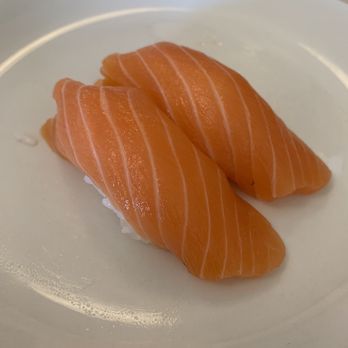 Goleta Sushi House - Salmon nigiri - Sushi Bars Near Me - Goleta, California Goleta Sushi House - Salmon nigiri - Sushi Bars Near Me - Goleta, California