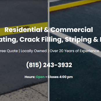 Executive Lawn Services & Sealcoating - Residential & Commercial
Sealcoating, Crack Filling, Striping & Repair
Free Quote | Locally Owned | Over 20 Years of Experience - Landscape Architects or Designers Near Me Executive Lawn Services & Sealcoating - Residential & Commercial
Sealcoating, Crack Filling, Striping & Repair
Free Quote | Locally Owned | Over 20 Years of Experience - Landscape Architects or Designers Near Me