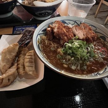 Mian - Chicken Katsu Curry and Gyoza - Noodles Near Me - Costa Mesa, California