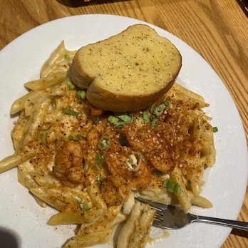 Chili's - Cajun Shrimp Pasta - Bars Near Me - Shelton, Connecticut