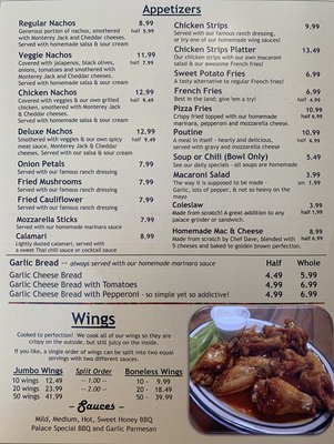 Menu photo 7 Pizza Palace Plattsburgh, NY
