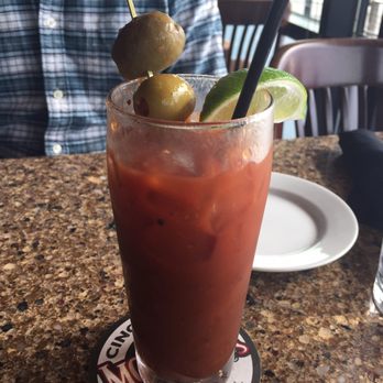 Cincinnati Lager House - Perfect Bloody Mary... Spice, lemon, and olives all on point - New American Near Me - Cincinnati, Ohio Cincinnati Lager House - Perfect Bloody Mary... Spice, lemon, and olives all on point - New American Near Me - Cincinnati, Ohio