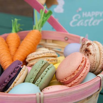 Woops! - West Town Mall - a basket of macarons and carrots - Macarons Near Me - Knoxville, Tennessee Woops! - West Town Mall - a basket of macarons and carrots - Macarons Near Me - Knoxville, Tennessee