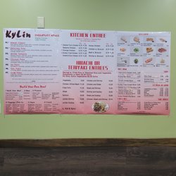 Kylin Asian Fusion - Menu
