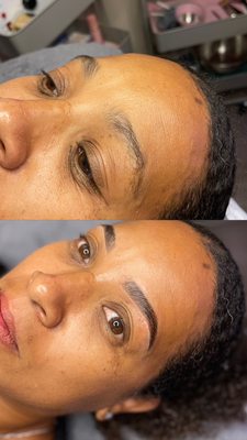 Eyebrow Hybrid stain/tint - Eyebrow tint helps make the brows look more bold and defined, this treatment lasts 5-10 days on the skin and up to 14 days on the hairs Eyebrow Hybrid stain/tint - Eyebrow tint helps make the brows look more bold and defined, this treatment lasts 5-10 days on the skin and up to 14 days on the hairs