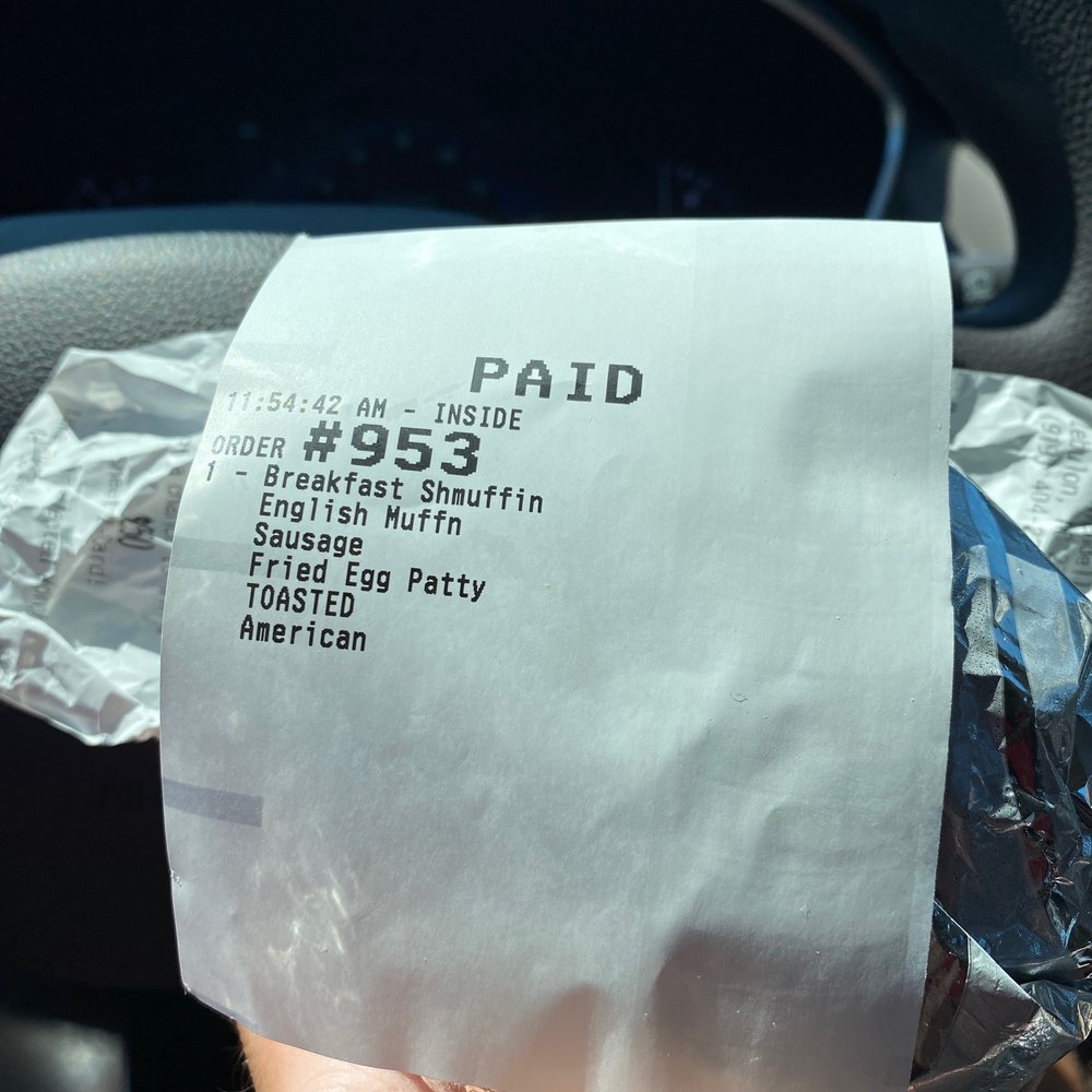 Sheetz - a person holding a receipt in their hand - Gas Stations Near Me - Zebulon, North Carolina Sheetz - a person holding a receipt in their hand - Gas Stations Near Me - Zebulon, North Carolina